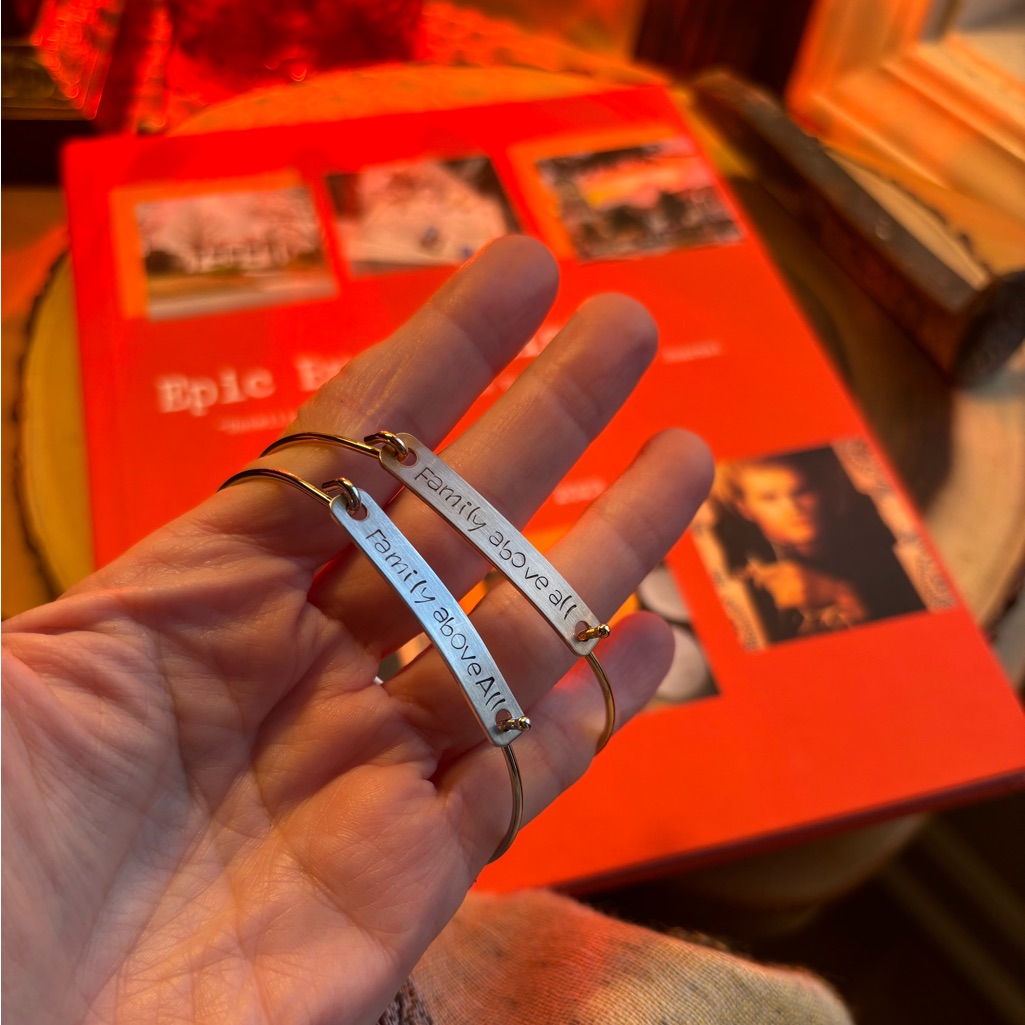 New Tvdu Family Above All Bangle Bracelet